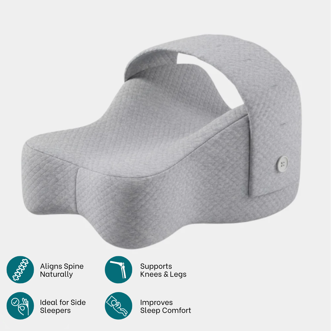 Ergonomic Knee Pillow for Side Sleepers – Comfortable Sleep Support