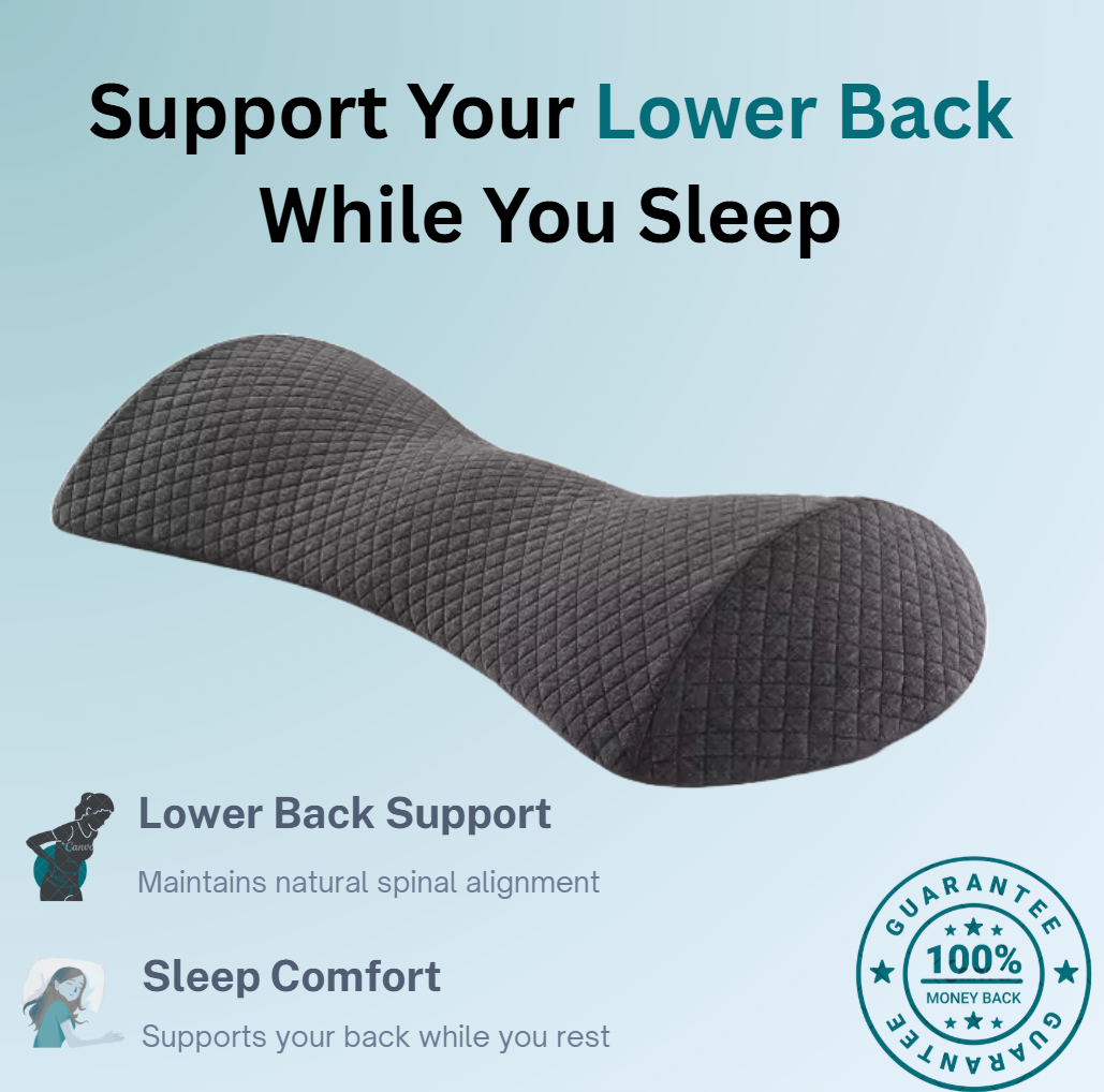 Alignora™ Back Support Pillow for Better Sleep