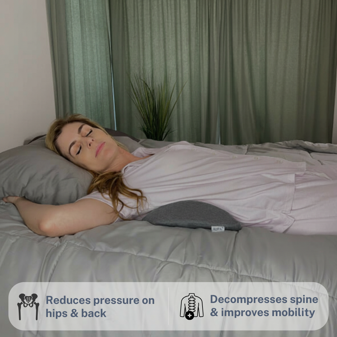 Alignora™ Back Support Pillow for Better Sleep