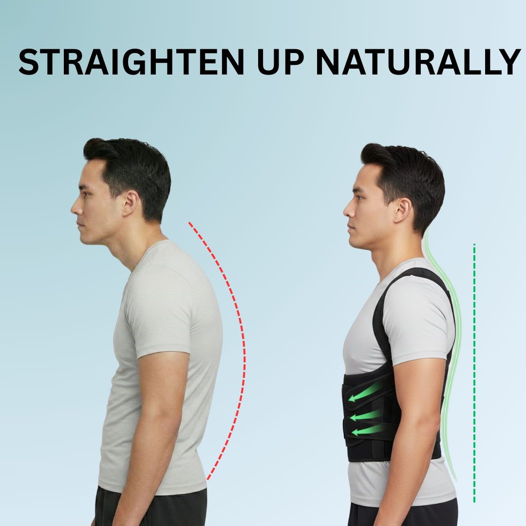 Back Support Belt Designed to Improve Posture