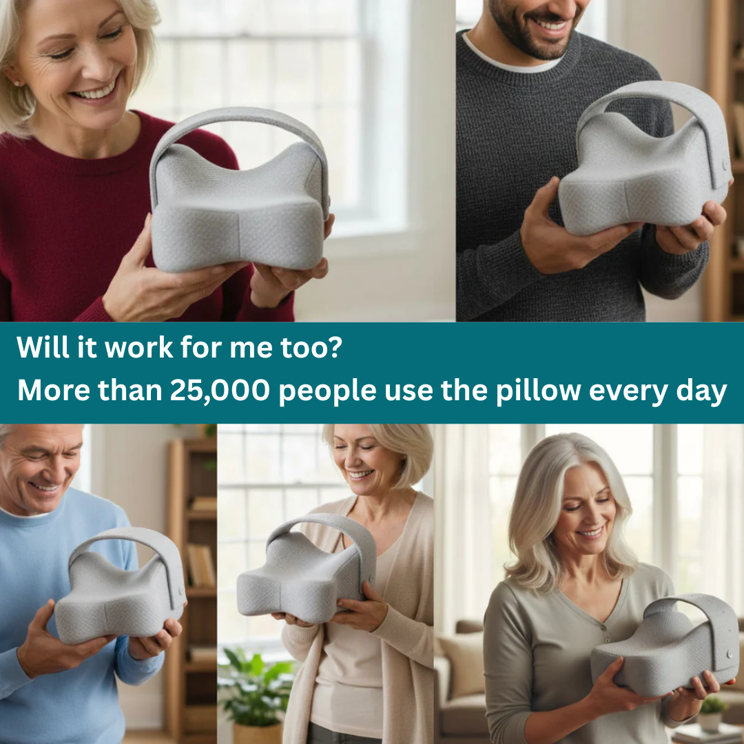 Ergonomic Knee Pillow for Side Sleepers – Comfortable Sleep Support