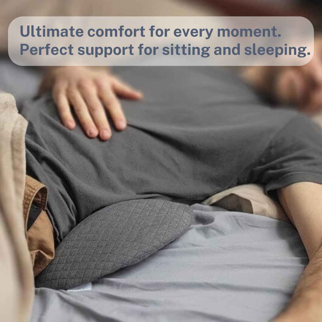 Alignora™ Back Support Pillow for Better Sleep