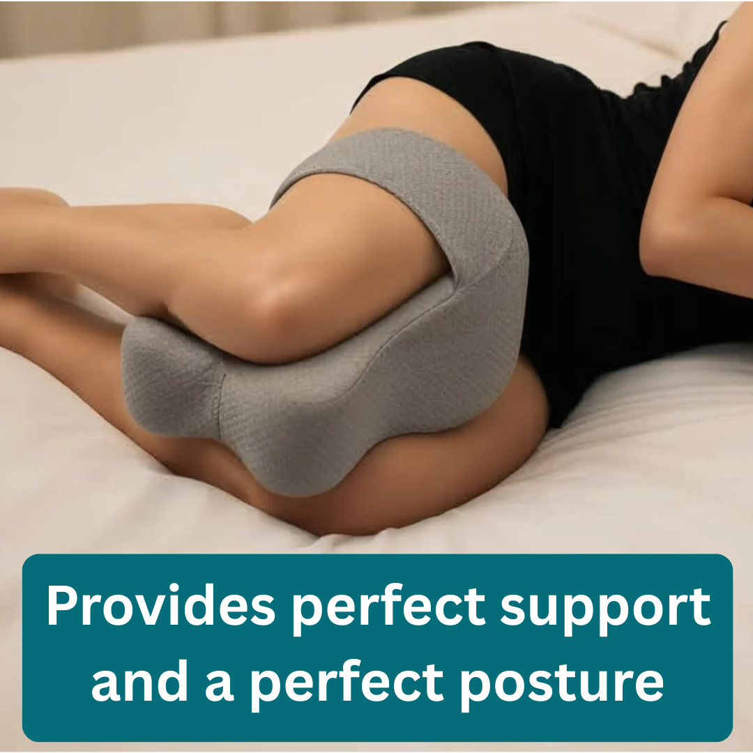 Ergonomic Knee Pillow for Side Sleepers – Comfortable Sleep Support