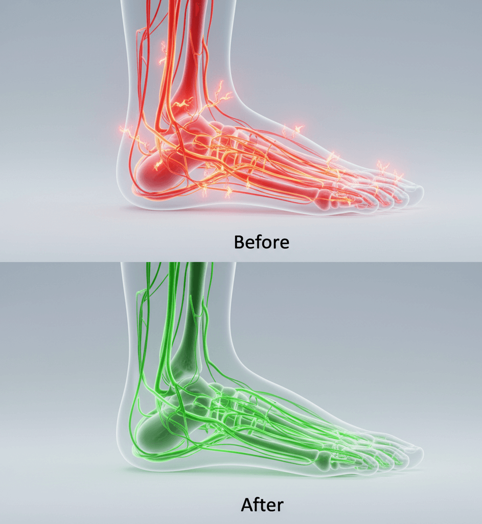 Protect your feet from swelling, stiffness, and daily pain with Alignora