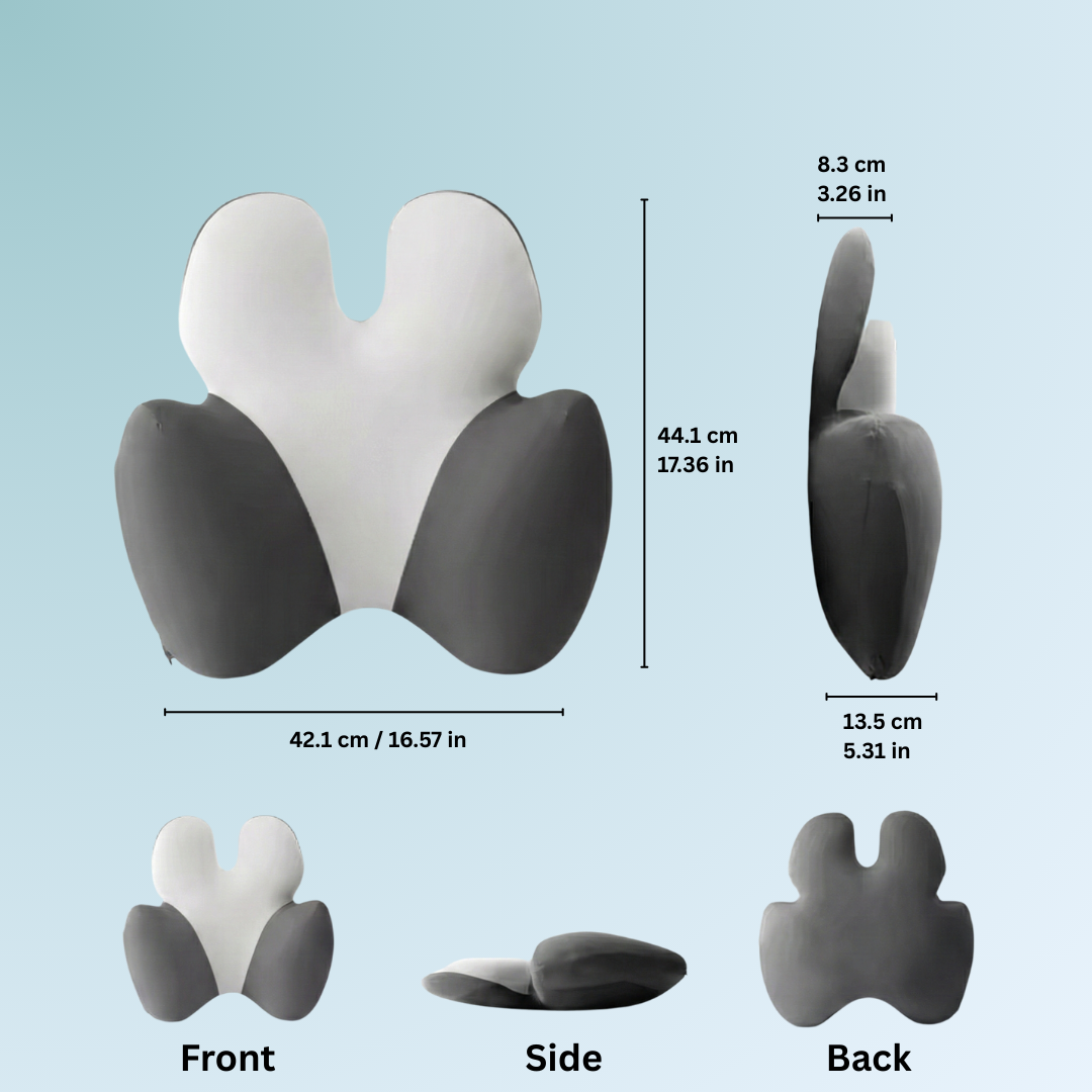 Ergonomic Lumbar Cushion for Chair, Comfortable Lower Back Support